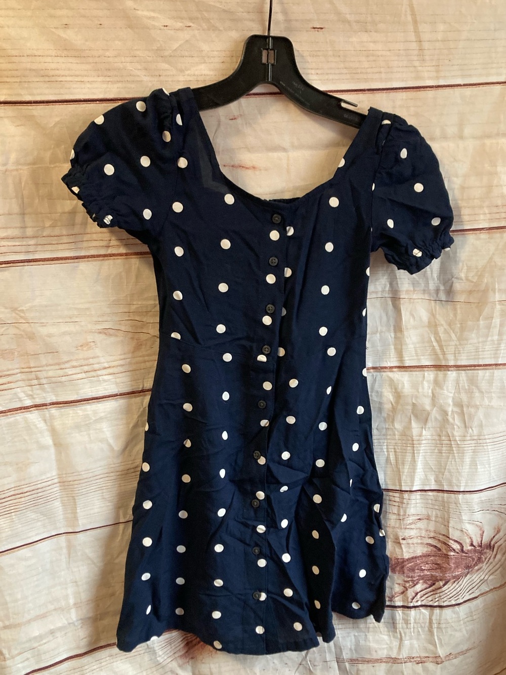 Old Navy polka dot dress-Girls 6/7